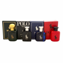 Polo 4 Pcs Mini Set For Men: Polo 0.5 Oz Eau De Toilette