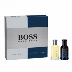 Hugo Boss Bottled 2 Pcs Set: Bottled 1 Oz Eau De Toilette Spray + Bottled Night 1 Oz Eau De Toilette Spray