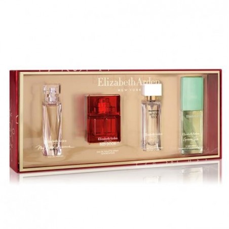Elizabeth Arden 4 Pcs Mini Set: My Fifth Avenue 7.5 Ml Eau De Parfum Red Door 10 Ml Scent Spray