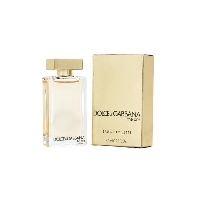 Dolce & Gabbana The One 0.25 Oz Eau De Toilette Mini For Women