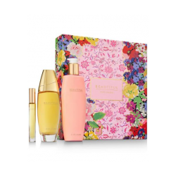 Beautiful 3 Pcs Set: 3.4 Eau De Parfum Spray Plus 8.4 Perfumed Body Lotion (Hard Box)